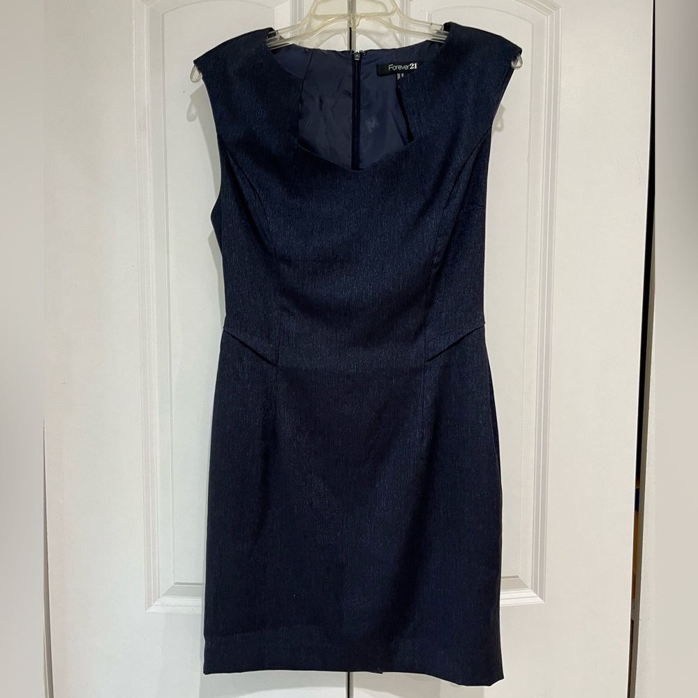 F21 navy dress